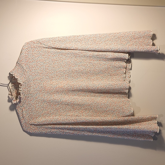 Floral long sleeve turtleneck - Picture 1 of 3